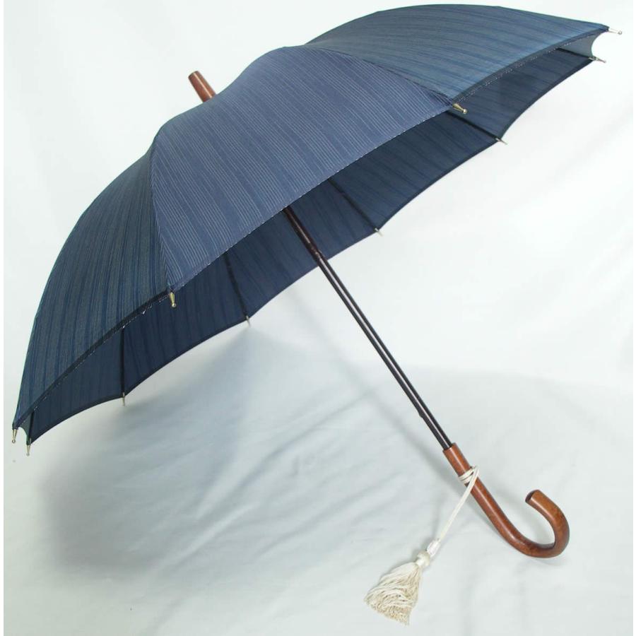 皇室御用達 前原光榮商店「前原傘 草木染め シルク混 晴雨兼用