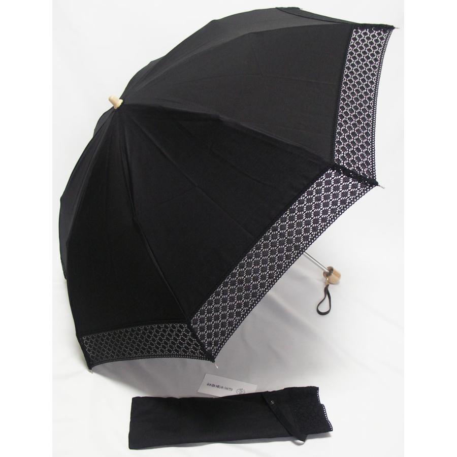 令和元年版の折りたたみレース日傘 皇室御用達 前原光栄商店 前原傘 トーションレース日傘 Uvカット加工 折りたたみ 手元楓 送料無料 Andwaffles Com