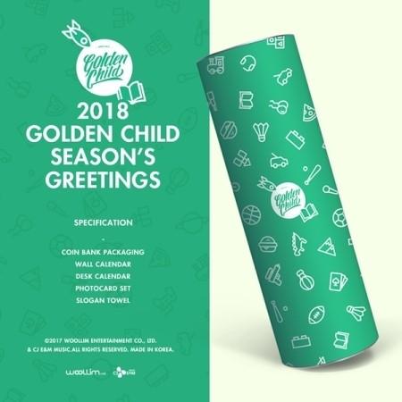 【2018年 カレンダー】GOLDEN CHILD- 2018 SEASON S GREETING ゴルデン チャイルド 2018年 カレンダー CALENDAR【宅配便】｜shop11