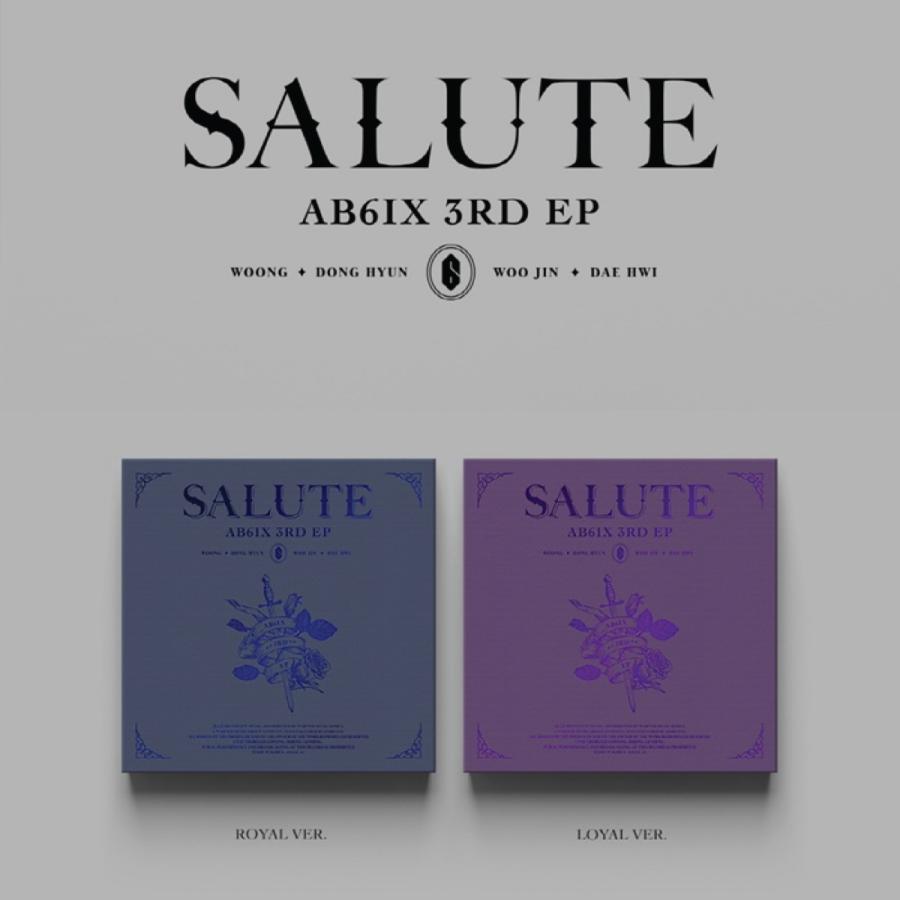 【2種セット】【和訳選択】AB6IX SALUTE 3RD EP ALBUM AB6IX 3集 アルバム【レビューで店舗特典】【宅配便】｜shop11