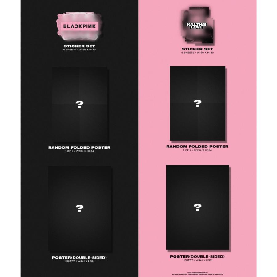 和訳選択】BLACKPINK KILL THIS LOVE 2ND MINI ブラック ピンク 2集
