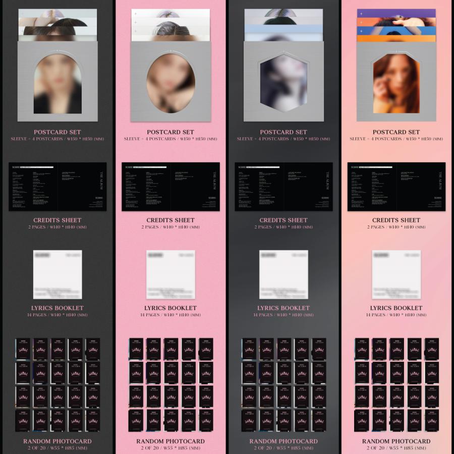 VER選択】【和訳選択】BLACKPINK THE ALBUM 1ST FULL ブラックピンク