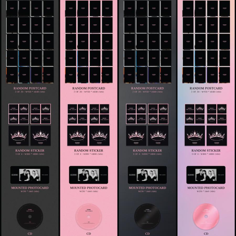 VER選択】【和訳選択】BLACKPINK THE ALBUM 1ST FULL ブラックピンク