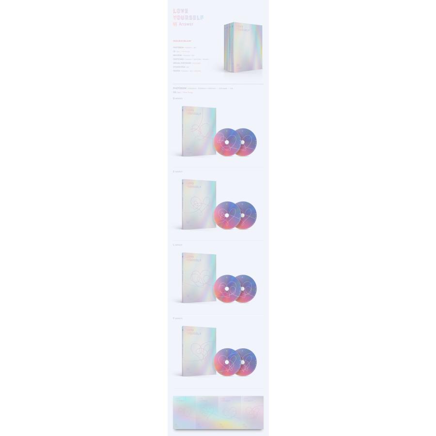 4種セット】【和訳選択】BTS LOVE YOURSELF 結 ANSWER 防弾少年団