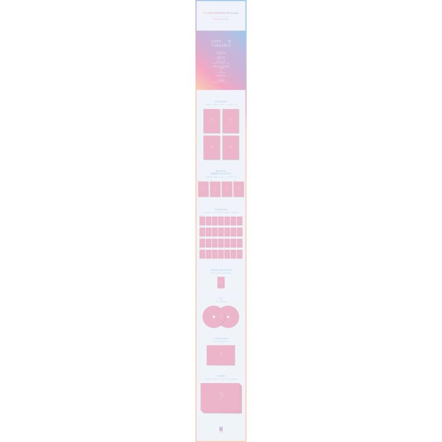 【4種セット】【和訳選択】BTS LOVE YOURSELF 結 ANSWER 防弾少年団【レビューで店舗特典】｜shop11｜02