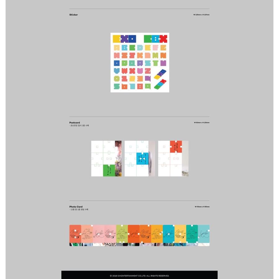 和訳選択】EXO CBX BLOOMING DAYS 2ND MINI チェンベクシー 2集 ミニ