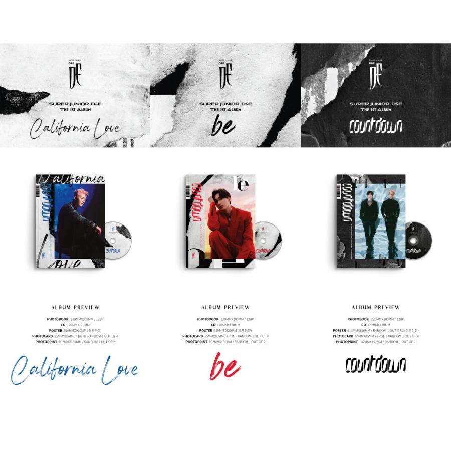 Ver選択 全曲和訳選択 Super 誕生日 お祝い Junior Damp E Countdown 1st Full 宅配便 Album 正規1集 ウニョク レビューで生写真5枚 ドンヘ 先着ポスター丸め