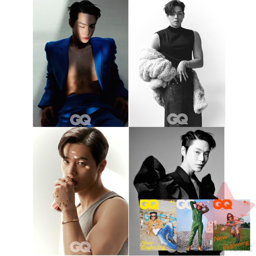 2022年 3月号 GQ RYU SEUNGBEOM NCT DOYOUNG SONGKANG 画報 インタビュー 韓国 雑誌 マガジン