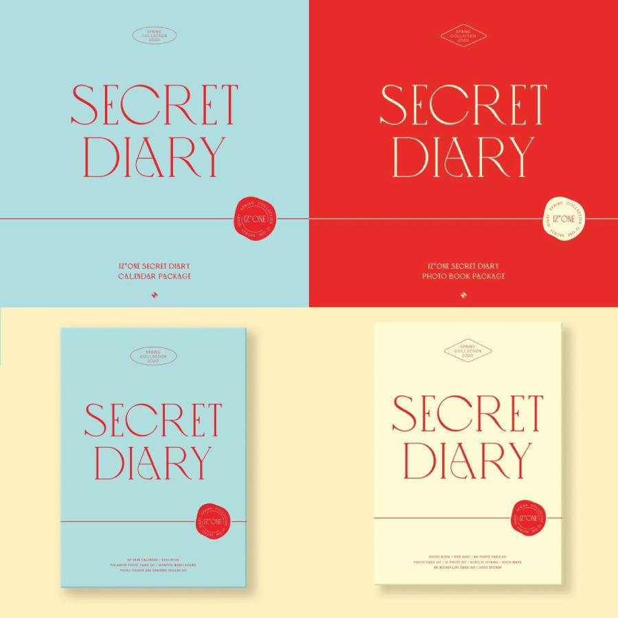 2種セット】IZ*ONE SECRET DIARY SPRING COLLECTION IZONE