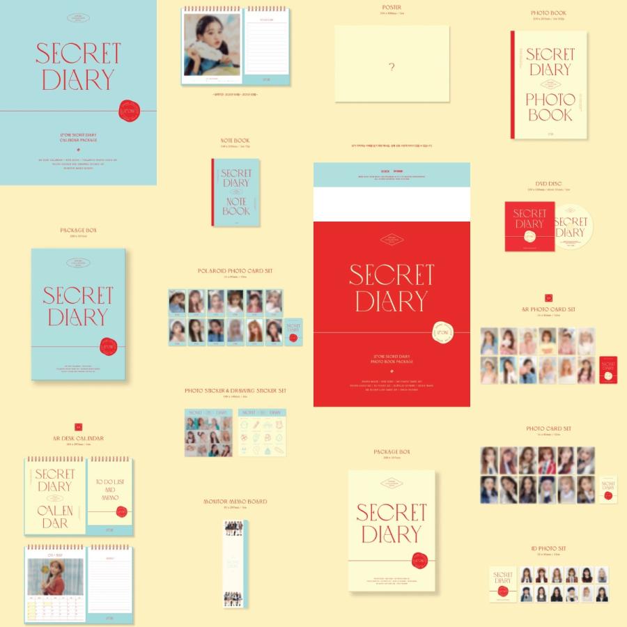 2種セット】IZ*ONE SECRET DIARY SPRING COLLECTION IZONE
