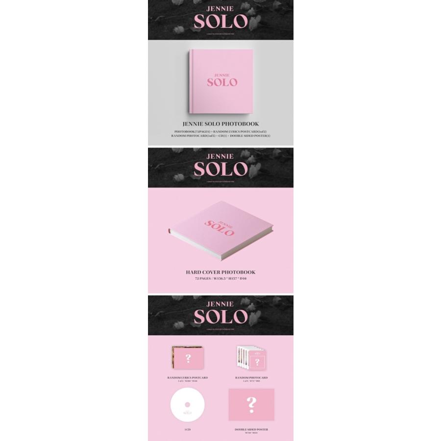 和訳選択】BLACKPINK JENNIE SOLO PHOTOBOOK ジェニー ソロー 写真集