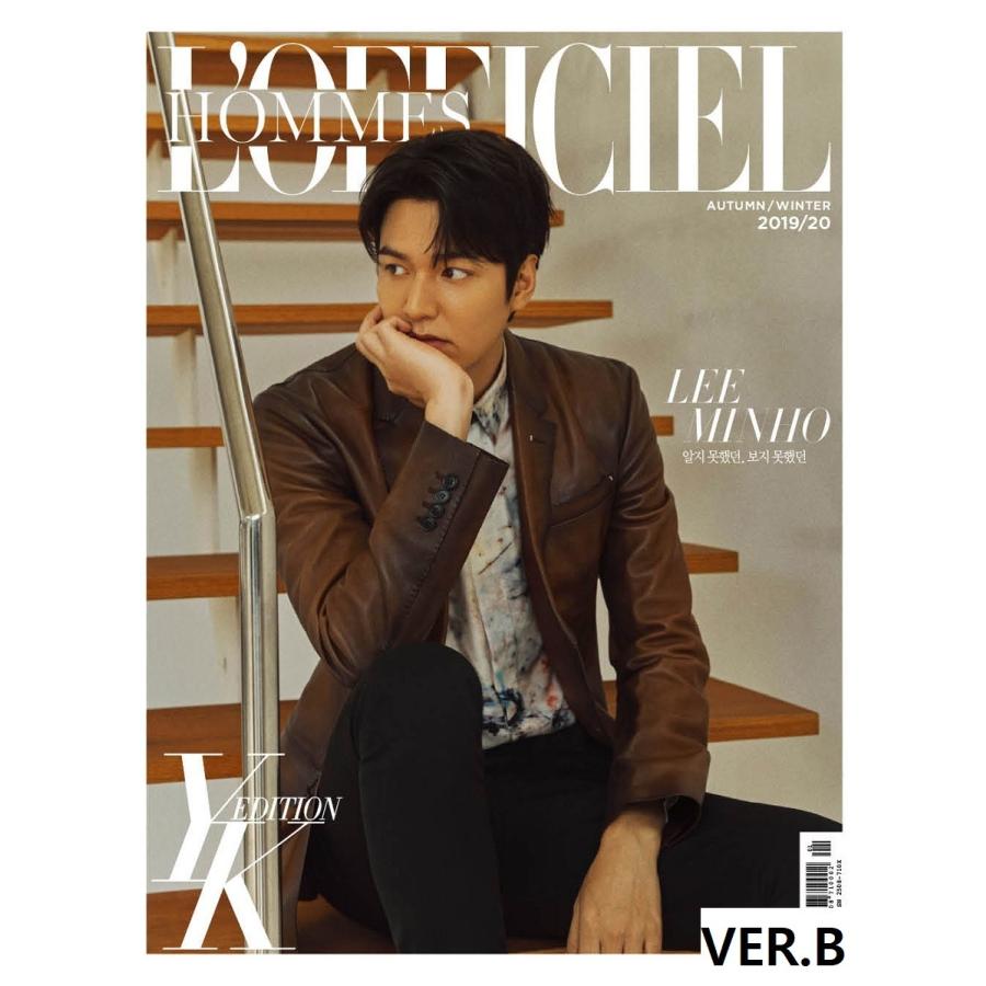 2019年 11月号 LOFFICIEL HOMMES LEE MINHO 画報インタビュー 韓国 雑誌 マガジン 【レビューで店舗特典】【宅配便】｜shop11｜02