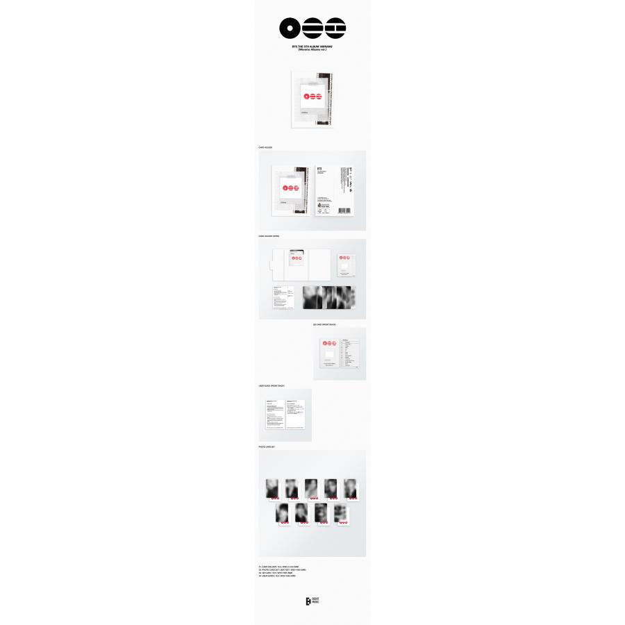QR】【レビューで店舗特典付】【和訳選択】BTS - The 5th Album