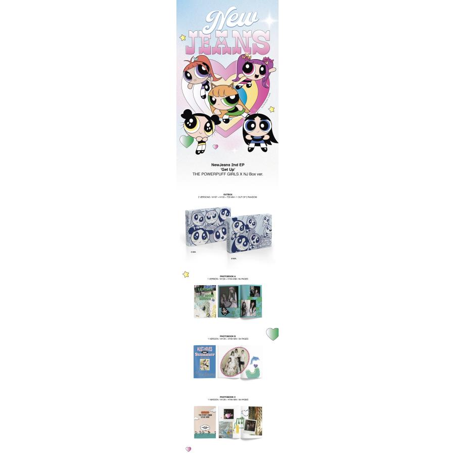 NewJeans get upアルバム 楽天市場】[3種セット] NEWJEANS - NewJeans 2nd EP アルバム