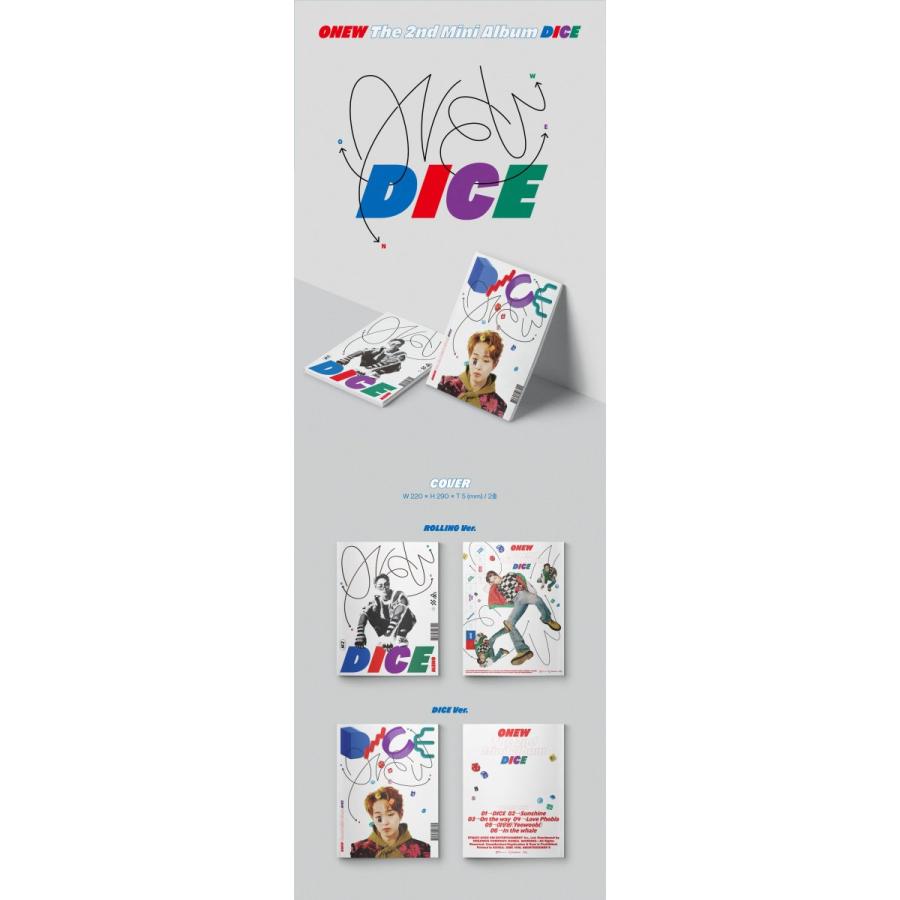 高質 2種セット Book Digipack 全曲和訳 Onew Dice 2nd Mini Shinee オニュ 2集ミニ 先着ポスター2種丸め レビューで生写真5枚 送料無料 Columbiatools Com