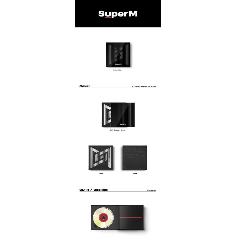 韓国盤】【和訳選択】SUPERM 1ST MINI ALBUM SUPER M スーパーエム 1集