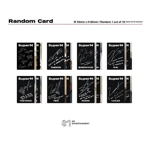 韓国盤】【和訳選択】SUPERM 1ST MINI ALBUM SUPER M スーパーエム 1集