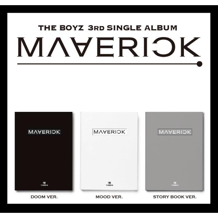3種セット】THE BOYZ MAVERICK 3RD SINGLE ALBUM ザボーイズ 3集