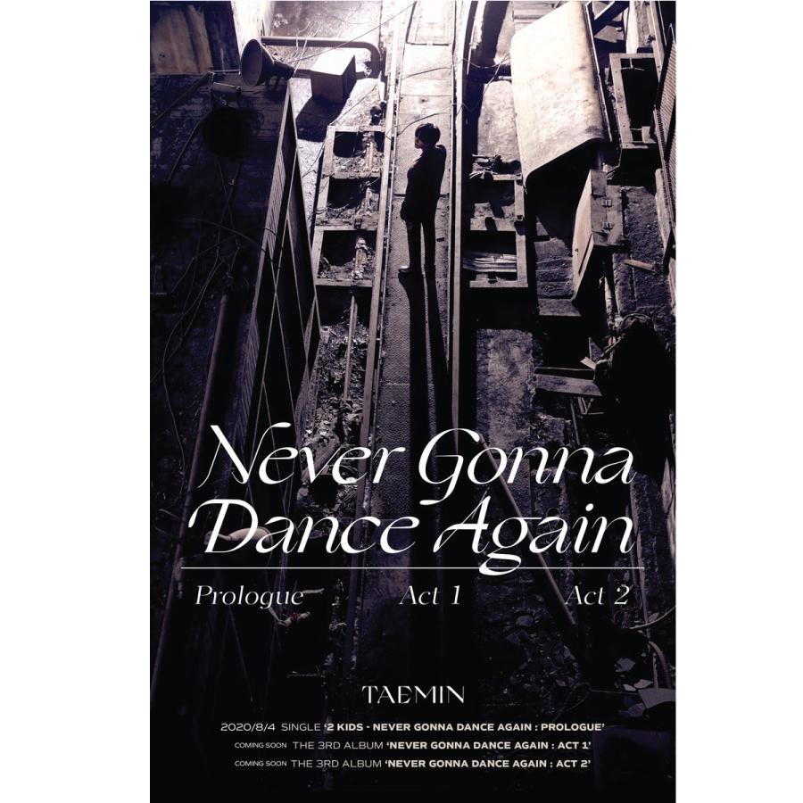 【2種セット】【和訳選択】TAEMIN NEVER GONNA DANCE AGAIN ACT1 3RD ALBUM テミン 3集【レビューで店舗特典】【宅配便】｜shop11｜02