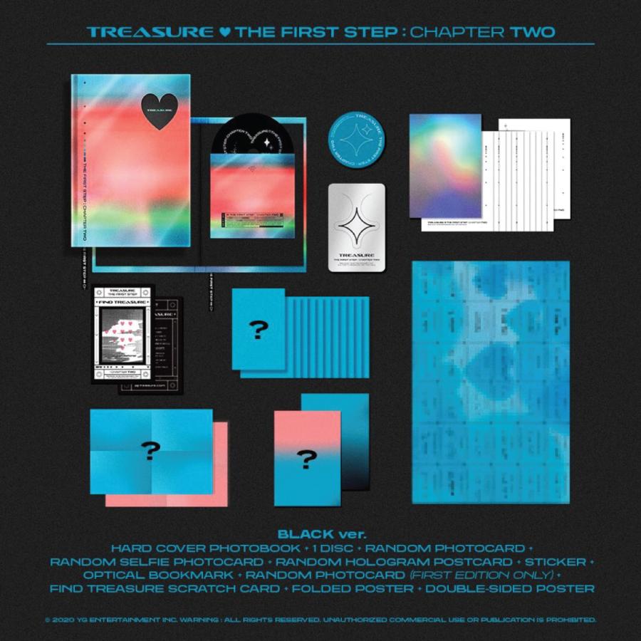 和訳選択】TREASURE 2ND SINGLE ALBUM THE FIRST STEP CHAPTER TWO