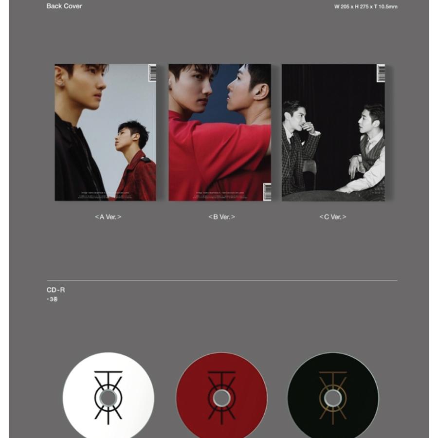 3種セット】【和訳選択】東方神起 TVXQ 8TH NEW CHAPTER #1 THE CHANCE