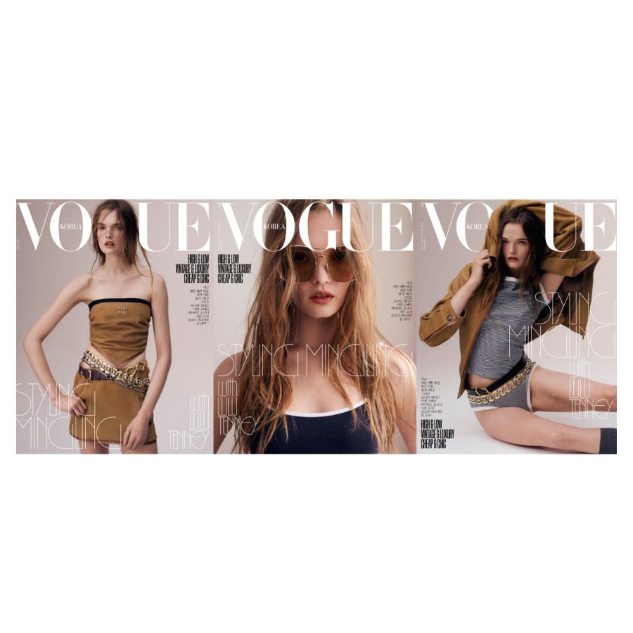 和訳付】2025年 5月号 VOGUE KOREA 画報 インタビュー 韓国 雑誌