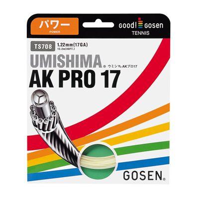 AKプロ17 ゴーセン 保障 ラケット購入者用ガット Gosen 新品未使用正規品