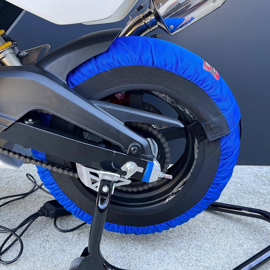 New color MOTOTRON 製 タイヤウォーマー 12インチ 温度調節