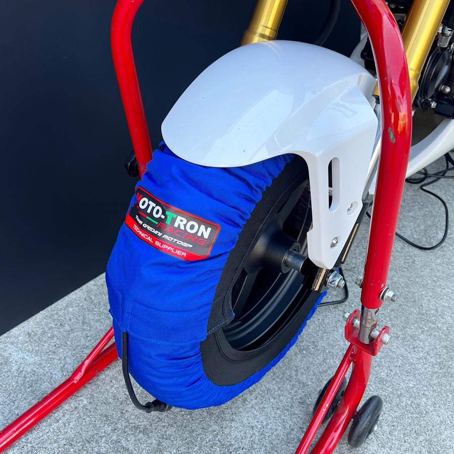New color MOTOTRON 製 タイヤウォーマー 12インチ 温度調節