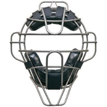 ミズノプロ 野球 硬式用 チタン キャッチャー 交換無料 スロートガード一体型 シルバー 1DJQH10003 軽量 公式通販 マスク