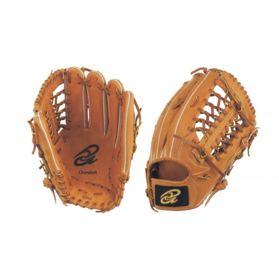 ドナイヤ Donaiya 軟式 野球 ゴムソフトボール兼用 グラブ グローブ 外野手用 Drno Drnor ライトブラウン 左投用あり Drno 山都スポーツ 通販 Yahoo ショッピング