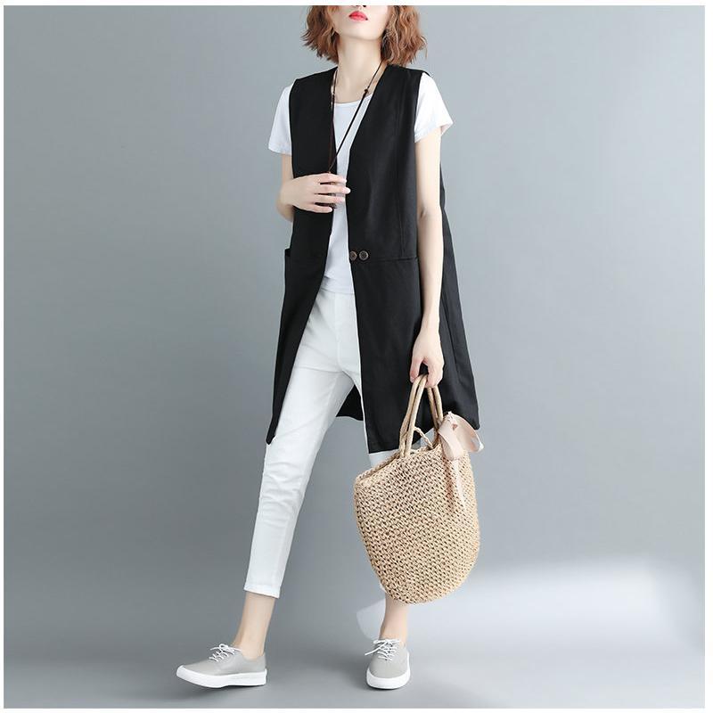 ジレ ベスト レディース トップス ロング丈 ロングジレ ロング 無地
