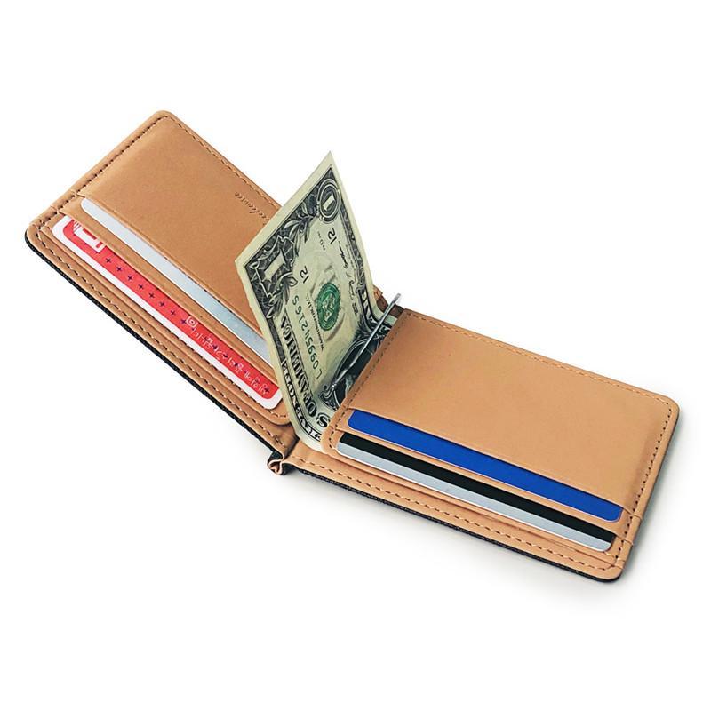 マネークリップ メンズ 財布 二つ折り財布 カードケース 極薄 軽量