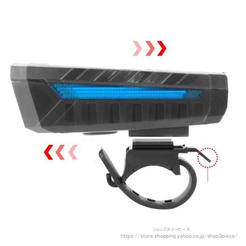 自転車LEDライト 自転車 ライト ソーラー LED 自転車ライト 省エネルギー USB充電式 ソーラー充電 8モード搭載 テールライト 明るい 防水｜shop3piece｜13