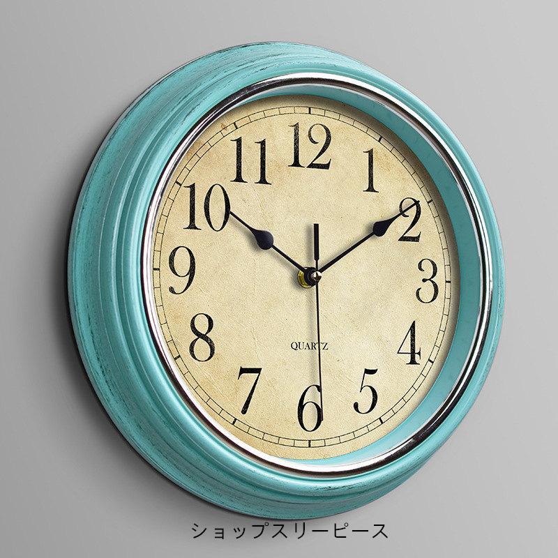 壁掛け時計 掛け時計 静音 壁時計 軽量 見やすい 北欧 レトロ 立体