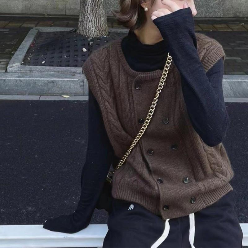 ベスト レディース ジレベスト 前開き ジレ ニットベスト 前開きベスト 