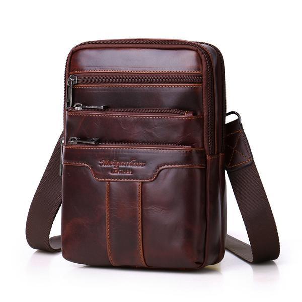 ショルダーバッグ 斜め掛け 本革 大容量 メンズバッグ 通勤 ビジネス