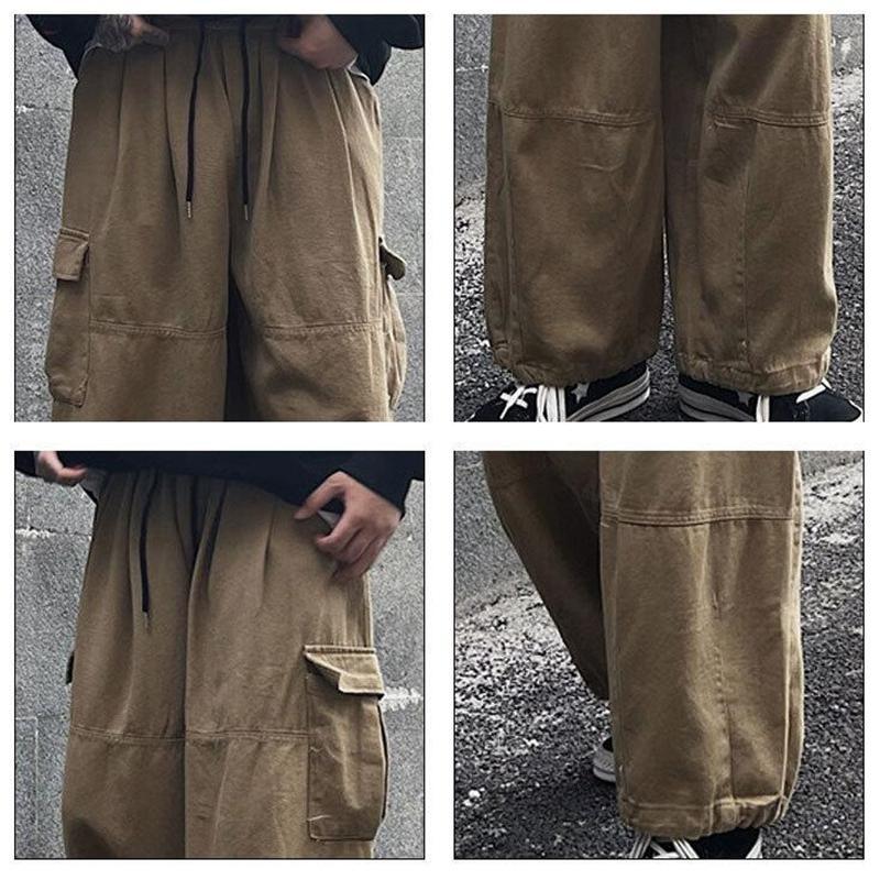 カーゴパンツ メンズ ミリタリーパンツ 無地 ボトムス ワークパンツ