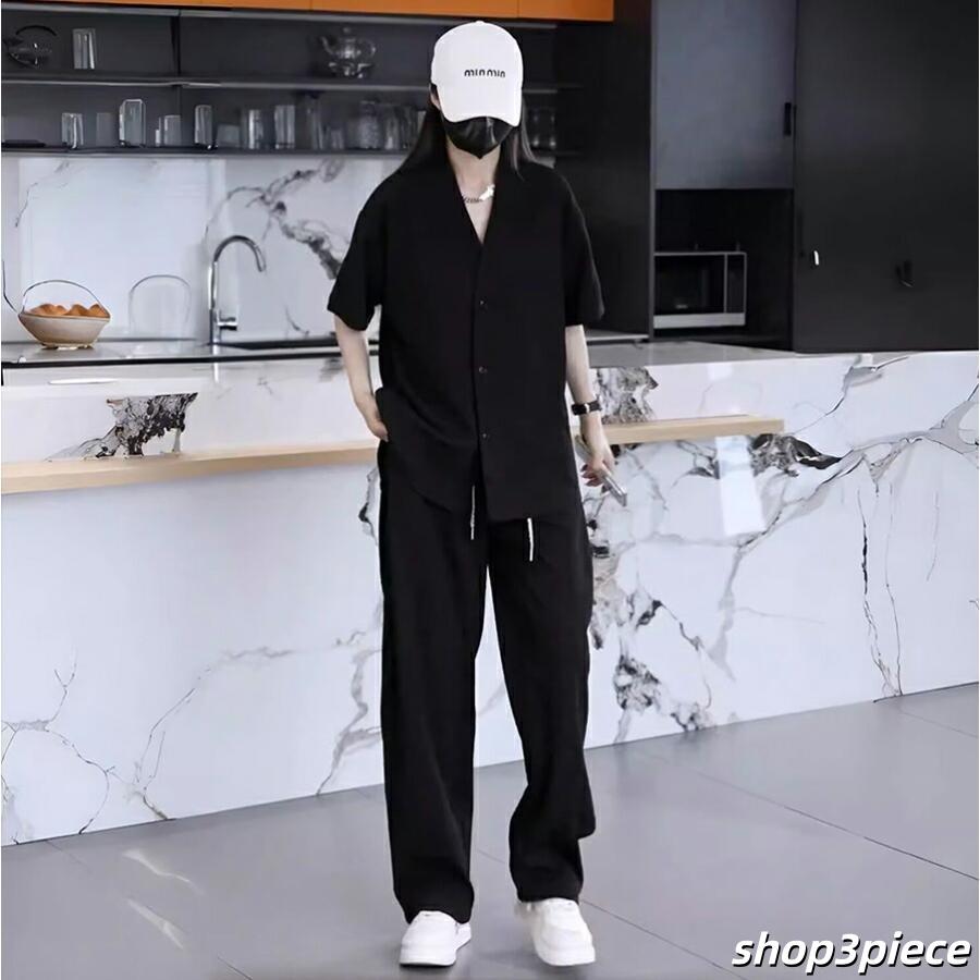 メンズ セットアップ 接触冷感 夏服 半袖 上下セット 大きいサイズ