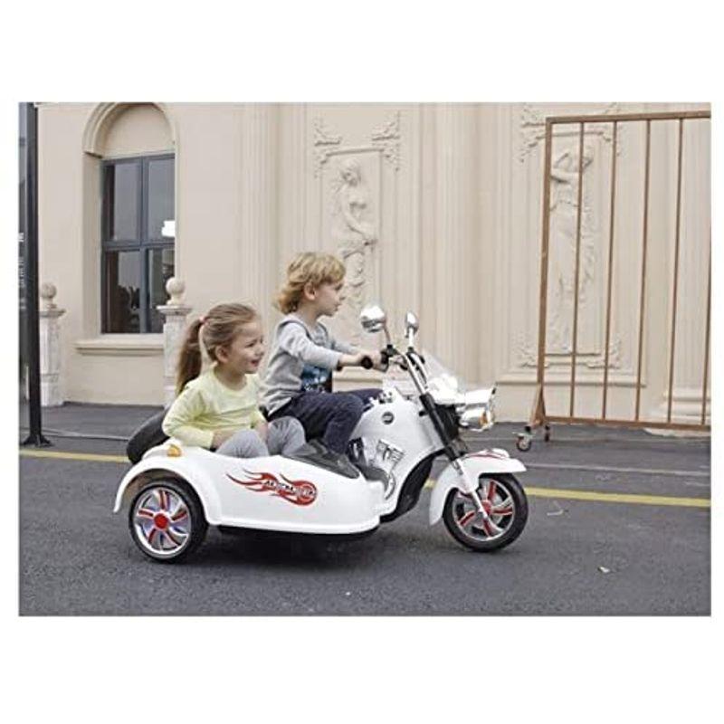 安い 電動カー 乗用玩具 子供が乗れる 電子玩具 大型 玩具 おもちゃ 乗り物 Bike 2人乗り サイドカー バイク アメリカン 電動乗用玩具 乗用玩具一般