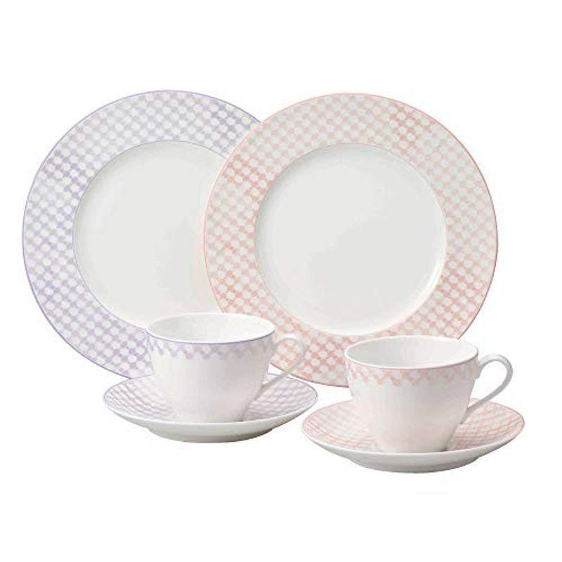 Narumi ナルミ 食器 パープル ピンク セット ペタル パープル ピンク 6個セット 食器 電子