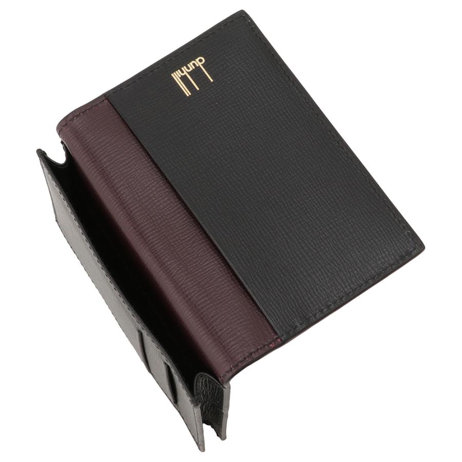 ダンヒル dunhill カードケース L2S847A BLACK ブラックの画像