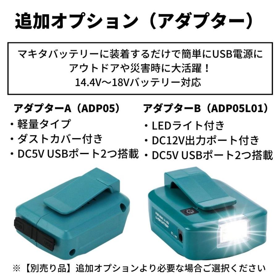 マキタ makita 互換 18V バッテリー 充電器セット DC18RF BL1860B BL1830B BL1850B BL1860 BL1890B DC18RC DC18RD 対応 ( DC18RF×1台+BL1860B×1個 )｜shop68｜12