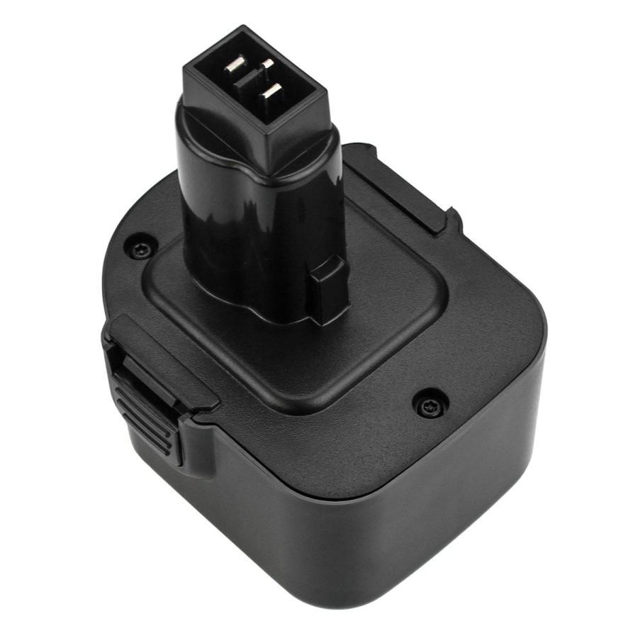 Tecmana 12V 4800mAh Ni-MH Batterie Pour Dewalt DC9071 DE9071