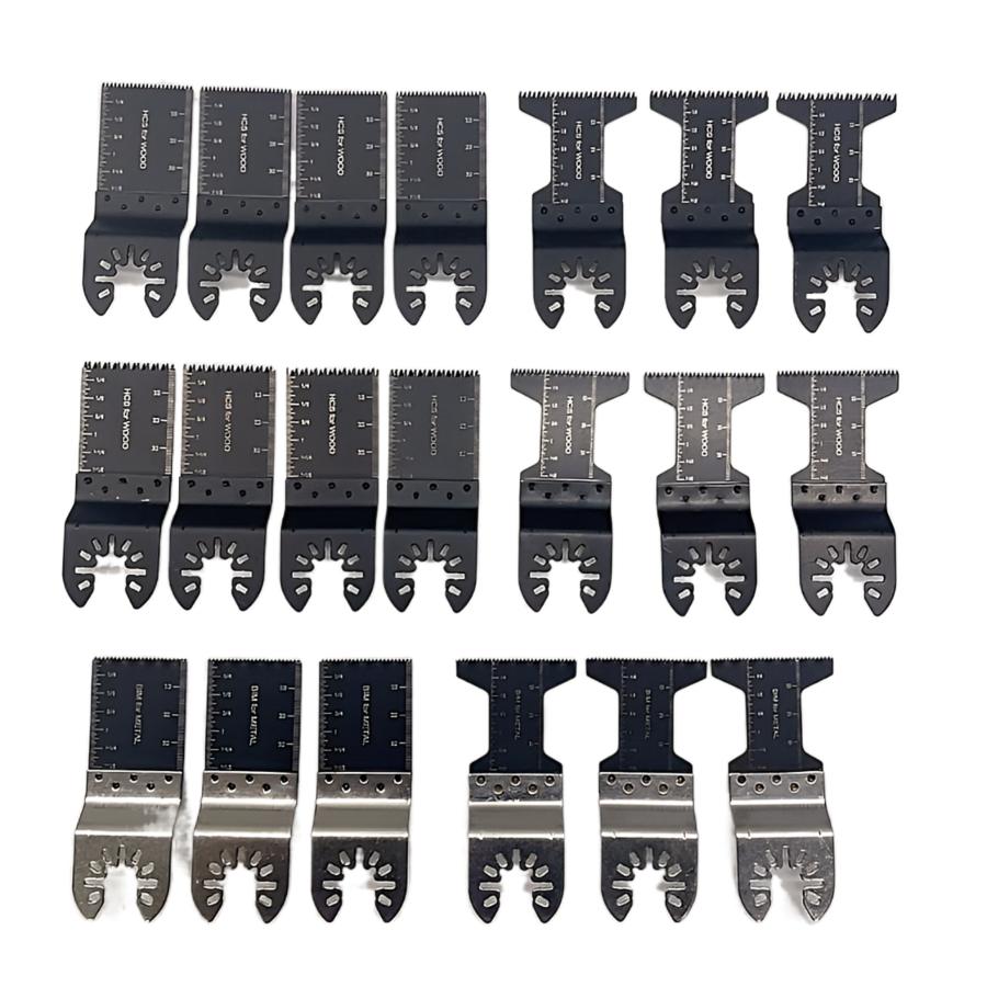 マルチツール 替刃 マキタ 互換 6種 20枚 セット ブレード 日立 ボッシュ 対応 (MTK2001) multitoolblade