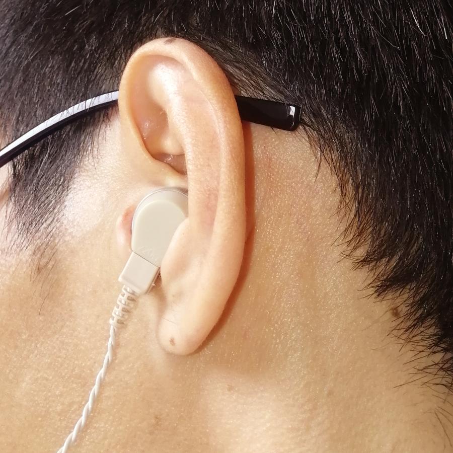 国内正規品 らくらく 集音器 ポケット 高齢者 耳穴式 おすすめ 高品質 簡単操作 軽量 両耳共用 ノイズキャンセリング 小型 持ち歩き 有線 電池式　(PHA02)｜shop68｜05