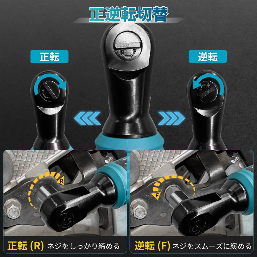 Longsafe マキタ 互換品 makita 充電式 ラチェットレンチ 1/2インチ