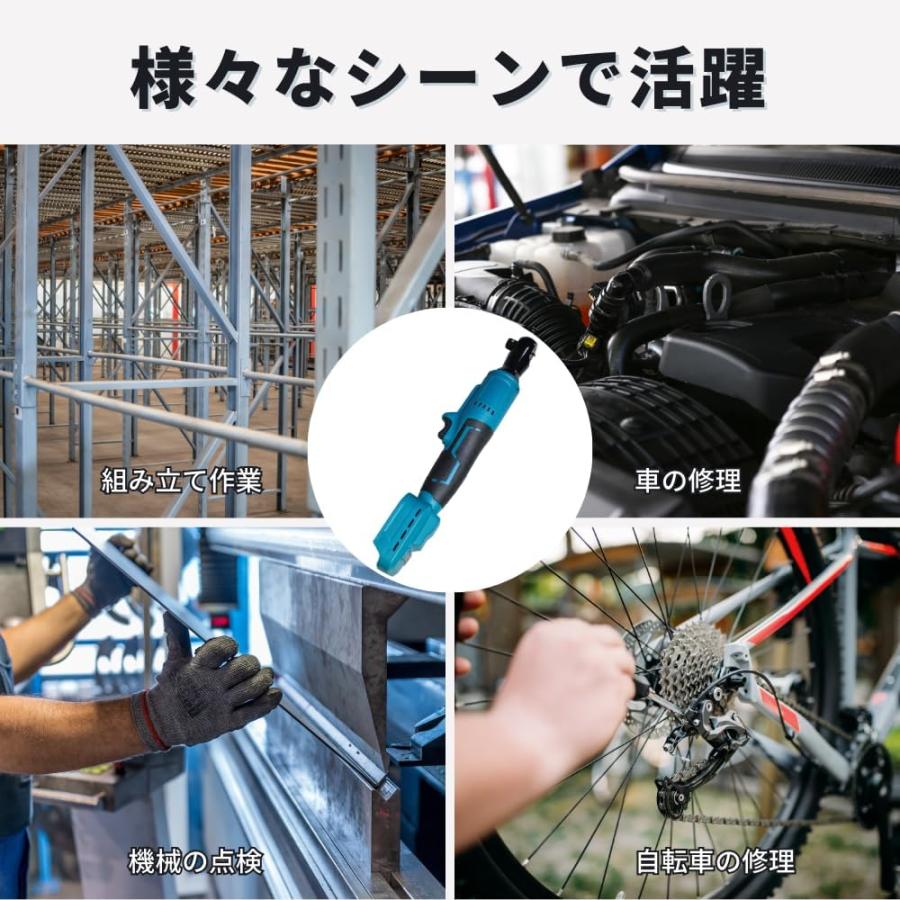 Longsafe マキタ 互換品 makita 充電式 ラチェットレンチ 1/2インチ