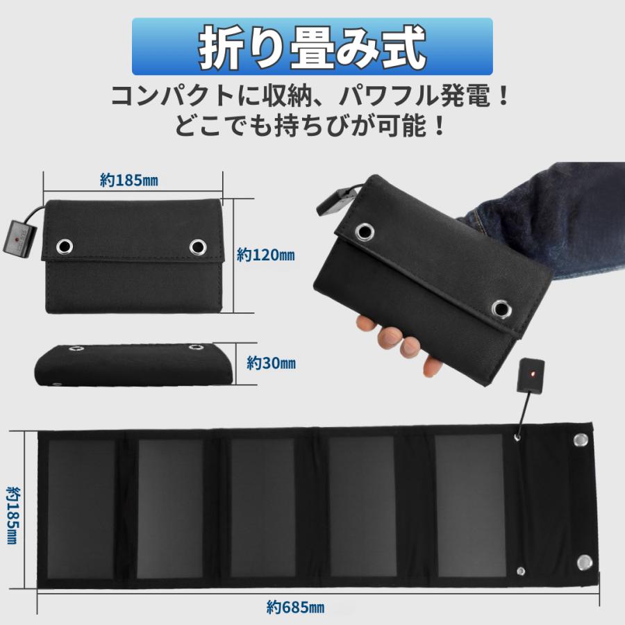 Longsafe ソーラーパネル ソーラーチャージャー ソーラー充電器 車