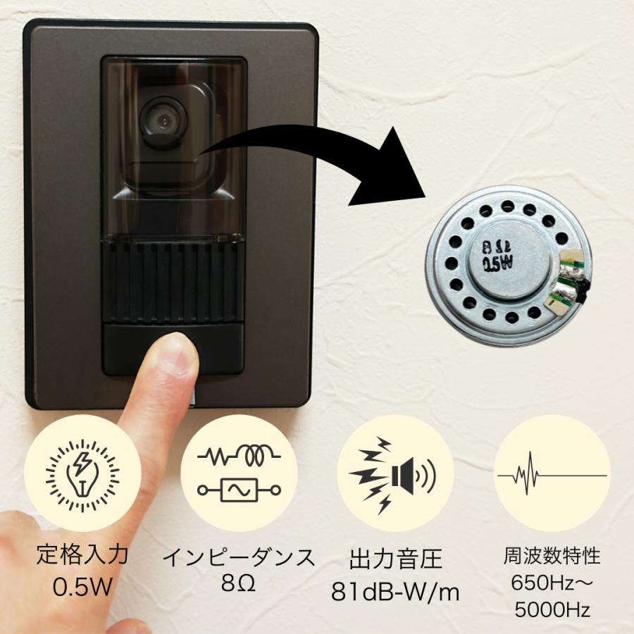 パナソニック 互換品 ドアホン スピーカー 交換 VL-V571 VL-V570 VL